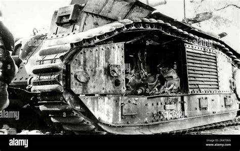 Heavy Weapons Used In World War Ii France Tanks B1 Bis B1 Bis Tank