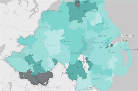 Northern Ireland Coronavirus Postcode Map Shows The 15 Worst Affected
