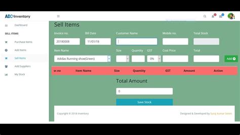 When compared to the desktop equivalent, you'll see why online tools make life better. Inventory Management System in CodeIgniter. - YouTube