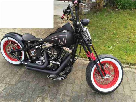 Harley Davidson Softail Deluxe Bj 2005 Bobber Topseller Harley Davidson