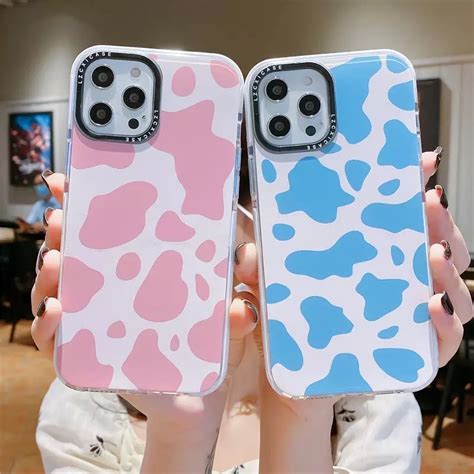 Bluepink Cow Print Iphone Case Ichhya Store