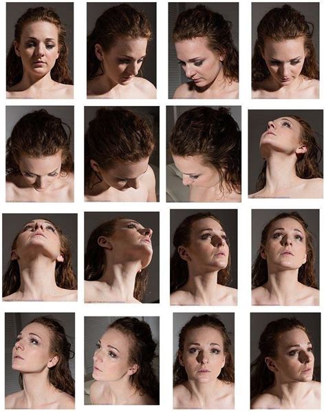 Head Angle Reference Photo Woman Face Face Angles Art Reference Poses