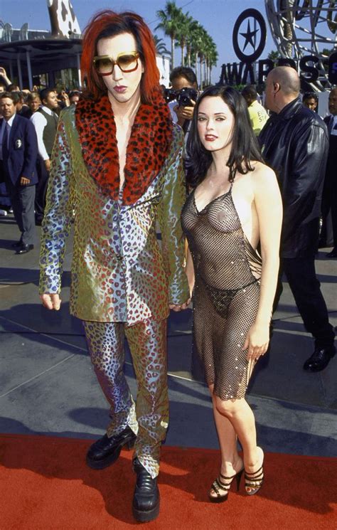 Rose Mcgowan Says Her Iconic Nearly Nude Vma S Dress Was A Political