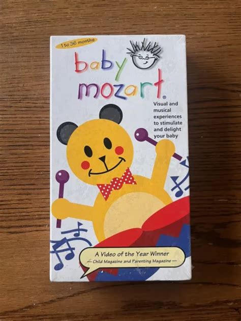 Baby Mozart Vhs 2000 1 To 36 Months A Musical Experience 30 Min New