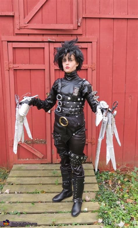 edward scissorhands costume how to instructions