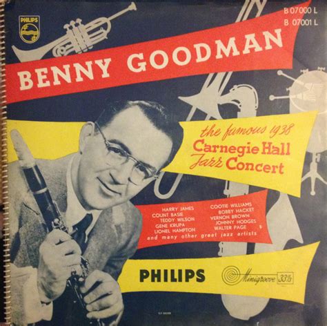 Benny Goodman The Famous 1938 Carnegie Hall Jazz Concert Red Label