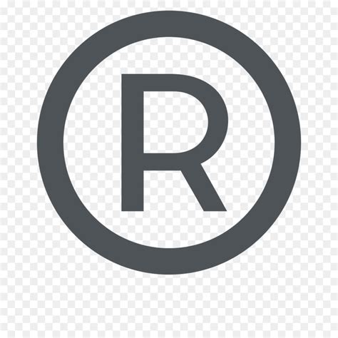 Canada also has an official mark symbol, ⓜ, to i. Emoji Registered trademark symbol Sign - r png download ...