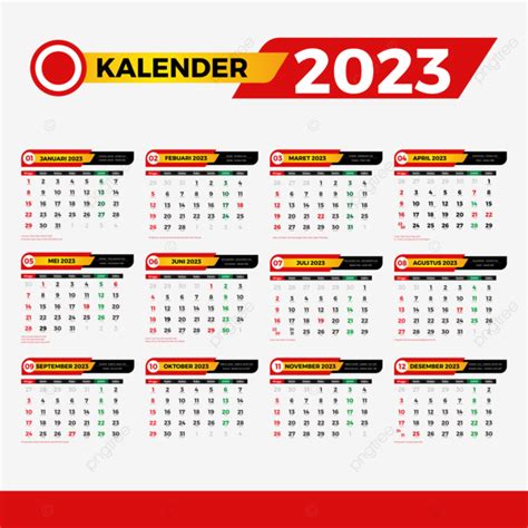 Kalender 2023 Lengkap Hari Libur Cuti Bersama Jawa Dan Hijriyah Png