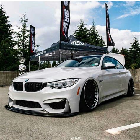 You guys already know what we have to do with this combination, give those tires a run for their money. BMW F82 M4 white slammed | Bmw, Bmw cars, Bmw m4