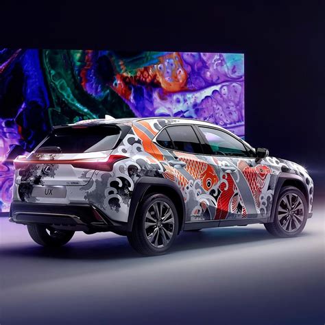 Lexus Unveils The Worlds First Tattooed Car Ux