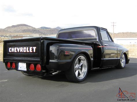 1972 69 70 Chevy C10 Stepside Pickup Truck Chopped Bagged 20s Beautiful