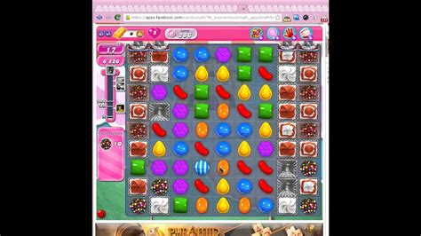 Candy Crush Saga Level 286 Mix Color Bomb And Striped Candy Youtube