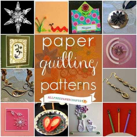 How To Quill Paper 40 Free Paper Quilling Patterns
