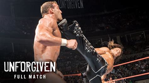 Full Match — Shawn Michaels Vs Chris Masters Wwe Unforgiven 2005