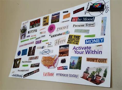 How Does A Vision Board Work The Mindful Mom Blographer Making A