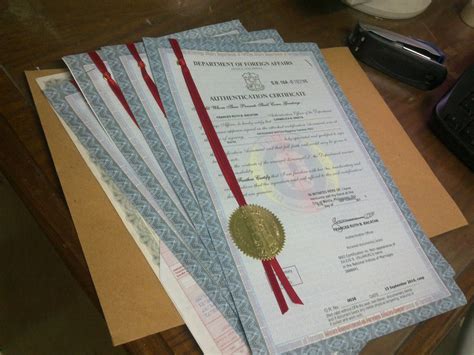Philippine Documents Information Blog Dfa Authenticationred Ribbon