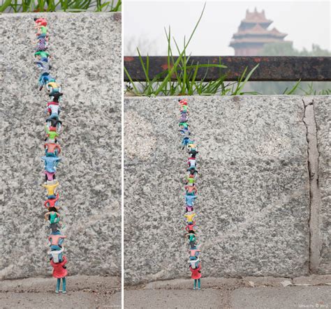 Check out our climbing wall art selection for the very best in unique or custom, handmade pieces from our wall hangings shops. Slinkachu Continues Leaving His Little People On City Streets Around The World