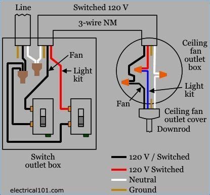 Separate switches for bath fan and light from single switch in a 1960's house. How To Wire A Bathroom Fan And Light To Two Switches