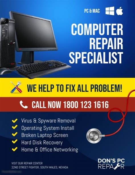 Computer Repair Specialist Computer Repair Computer Repair Services