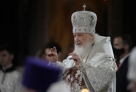 Russias Orthodox Patriarch Kirill Escapes Eu Sanctions National