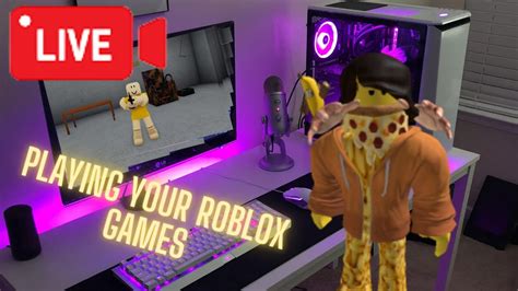 Roblox Playing With Viewers Live Youtube