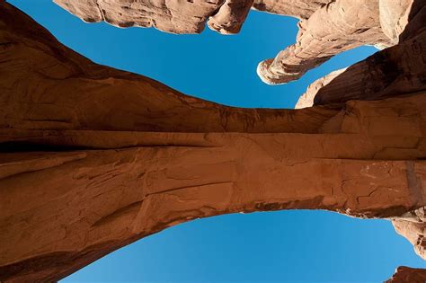 Rock Arch Landscape Stone Sandstone Nature Tower Arch Sky Clouds