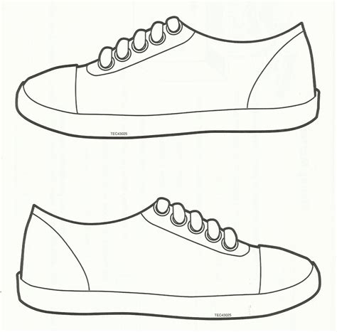 Dibujos De Zapatillas Para Colorear Imágenes Gratis