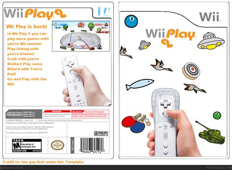 Viewing Full Size Wii Play 2 Box Cover