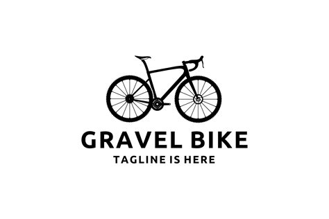 Gravel Bike Silhouette Bicycle Vector Gráfico Por Quatrovio · Creative