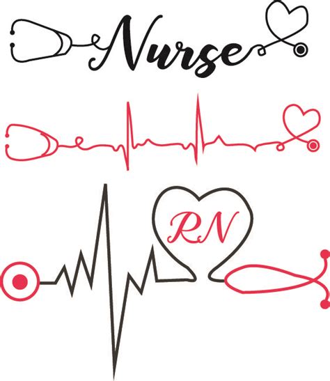Heartbeat Svg Nurse Svg Doctor Svg Healthcare Svg Stethoscope Svg