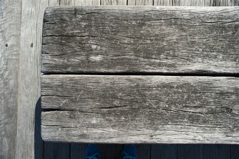 Free Stock Photo 10927 Grey Weathered Wood As Part Of Structure