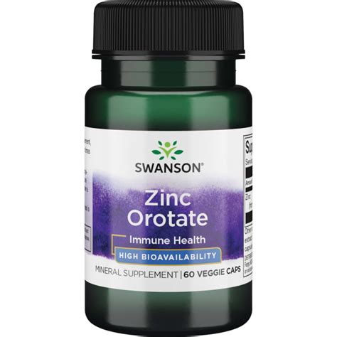 Buy garden of life vitamin code zinc capsules, 30mg, 60 ct at walmart.com Swanson Ultra Zinc Orotate 10 mg Elemental Zinc 60 Veg ...
