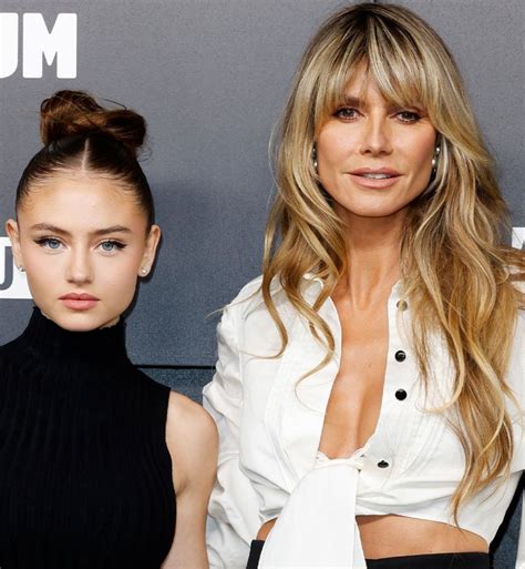 heidi klum confirms daughter leni will attend college instead of going into full time modeling