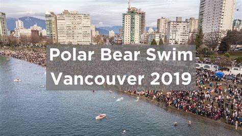 Polar Bear Swim 2019 Vancouver Bc Aerial Drone Video Recap Youtube