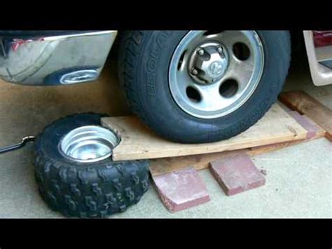 It's more difficult to do without a tire lever, but you can unseat the tire bead by pushing the bead edge in toward the center of the rim and working. How to break an ATV tire bead.MOV - YouTube