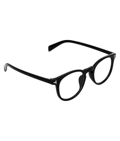 Zyaden Black Round Spectacle Frame Fra 398 Buy Zyaden Black Round