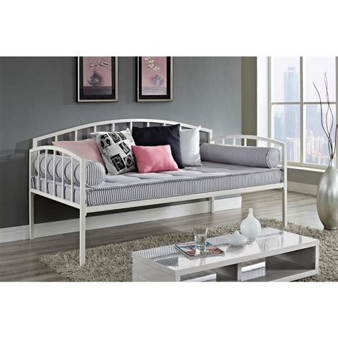 Dhp Ava White Day Bed 5508096 The Home Depot