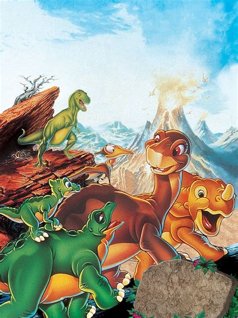 The Land Before Time Official Clip Petrie Saves His Friends From