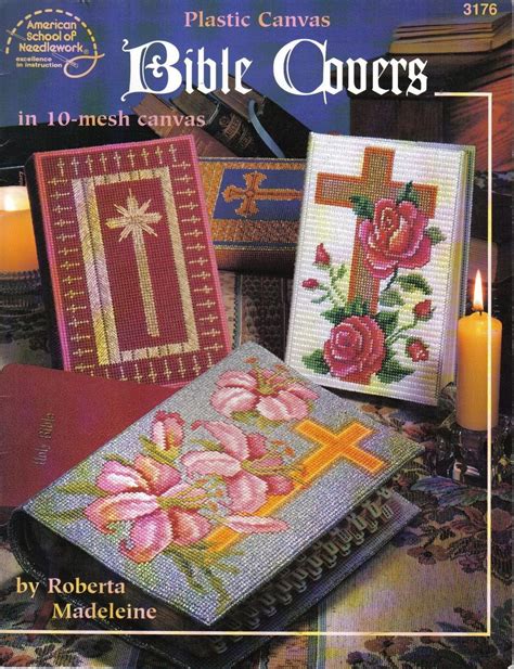 Bible Covers Plastic Canvas Pattern Book