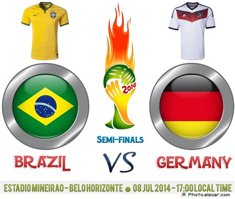 Brazil Vs Germany World Cup 2014 Semi Finals High Definition High