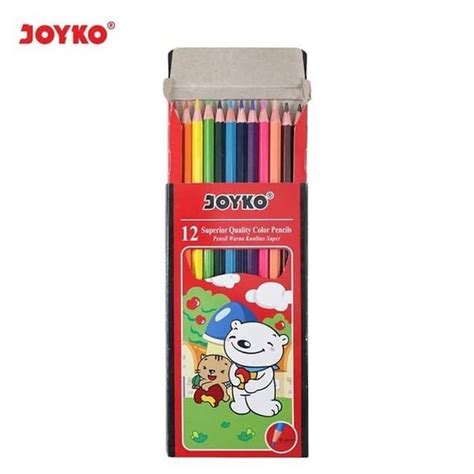 Jual Pensil Warna Joyko Cp 12pb Color Pencil 12 Warna Stok Terbatas Di