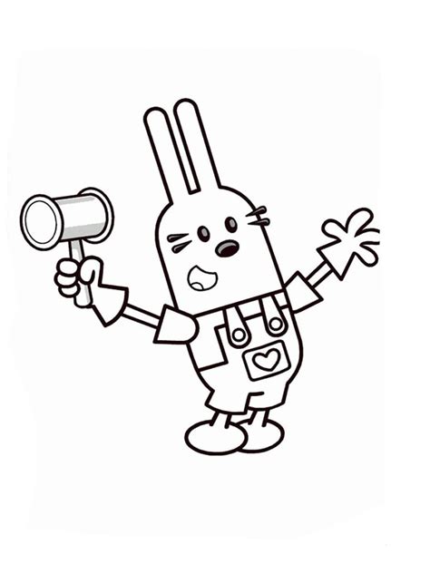 Wow Wow Wubbzy Coloring Pages. Print for Free