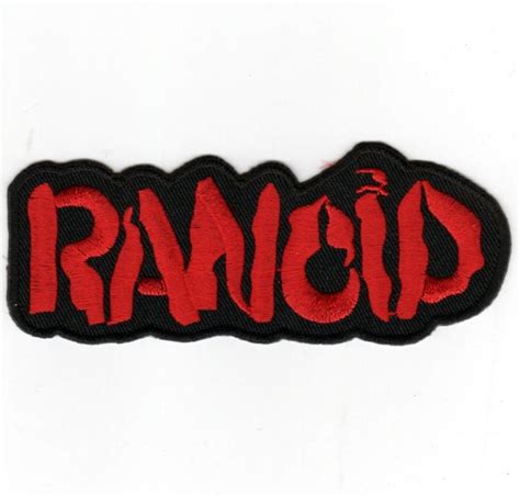 Rancid Patch Official Band Merchandise Physical Graffiti