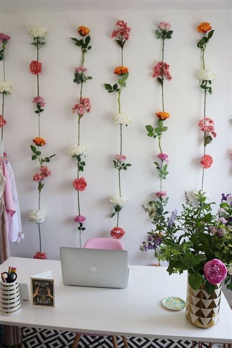 20 Outstanding Diy Flower Wall Decoration Ideas For You To Try