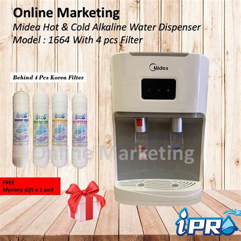 Cash on delivery plus pay safely with mpu, visa, master, jcb, unionpay, kbzpay, wavepay, onepay, mytelpay & more. Midea Alkaline Water Dispenser Hot & Cold Model: 1664 With ...