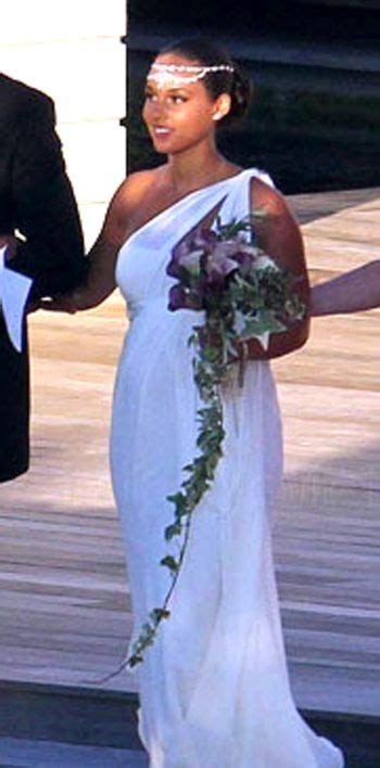 Most notably, an extremely detailed wedding dress with lots of beading and pricey fabric (silk, etc.) will cost more than a simpler wedding dress, as more intricate gowns. Liz John Black: CELEBRITY WEDDING DRESSES RATED...COOL STUFF