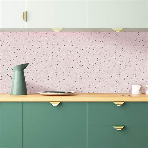 Buy Walplus 15cm624pcs Rose Pink Metallic Silver Terrazzo Wall Tile