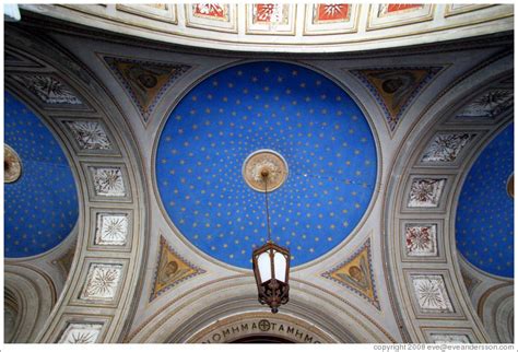 The dome of lovely lane methodist church in baltimore, designed by stanford white. Athens, Greece. Stars on ceiling of the church of Aghia ...