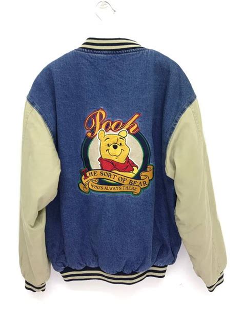 Disney Xxxtentacion Winnie The Pooh Denim Varsity Jacket Grailed