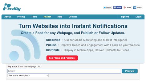 Maybe you would like to learn more about one of these? Top 10 Free Tools to Generate RSS Feed for Your Website/Blog